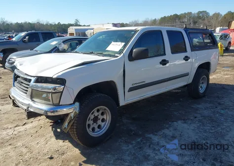 2005 GMC Canyon Sle from USA, damaged, VIN 1GTCS136258256095